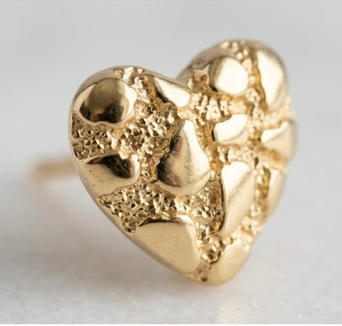HEART STUD EARRINGS💛